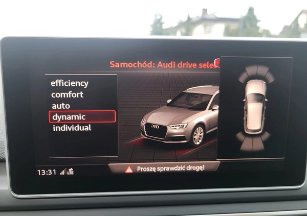 Audi A4 cena 96000 przebieg: 76700, rok produkcji 2018 z Lublin małe 667